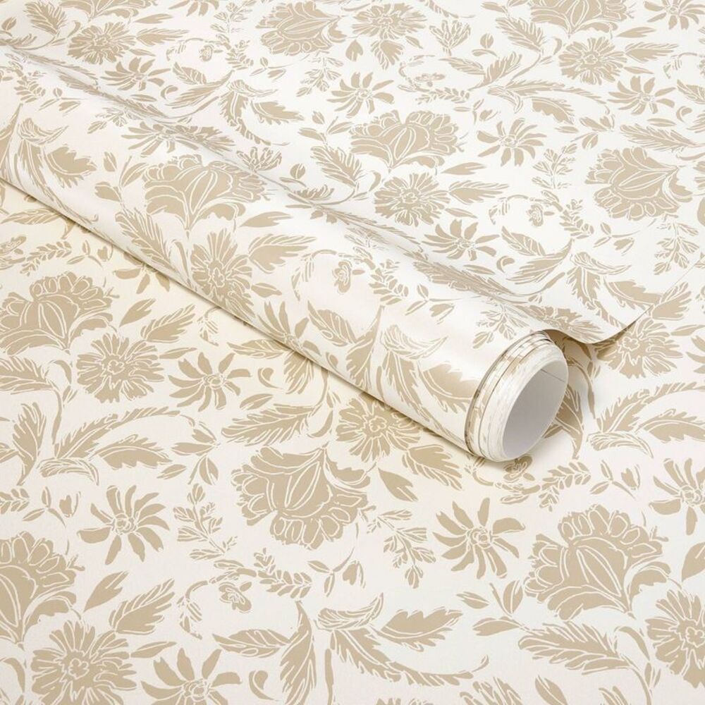 Floral Striped Wallpaper Pearl - Threshold designe Pearl